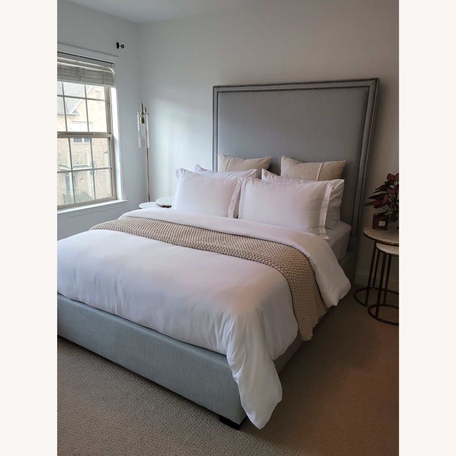 Mitchell Gold + Bob Williams Regis Tall Queen Platform Bed - image-1