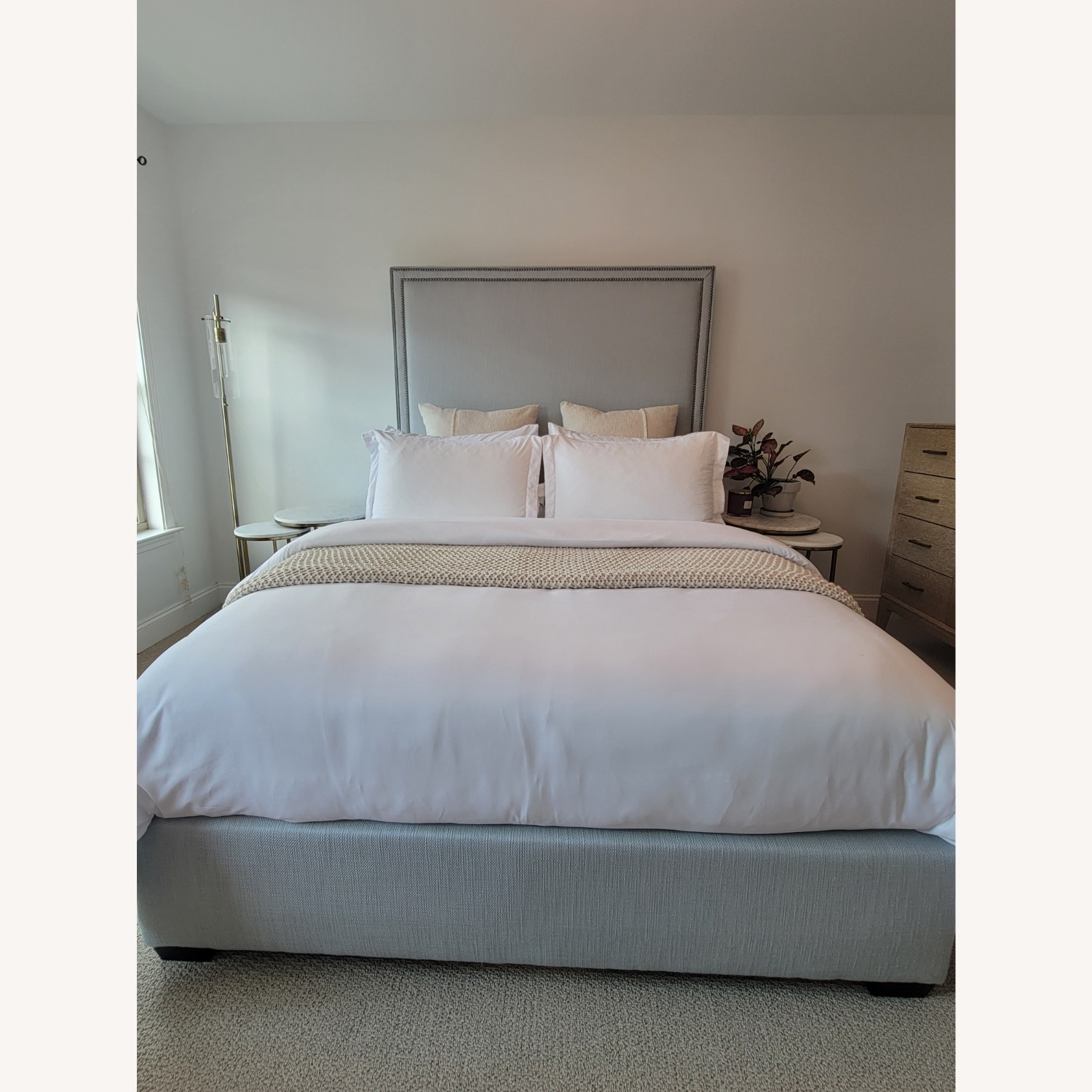 Mitchell Gold + Bob Williams Regis Tall Queen Platform Bed - image-0