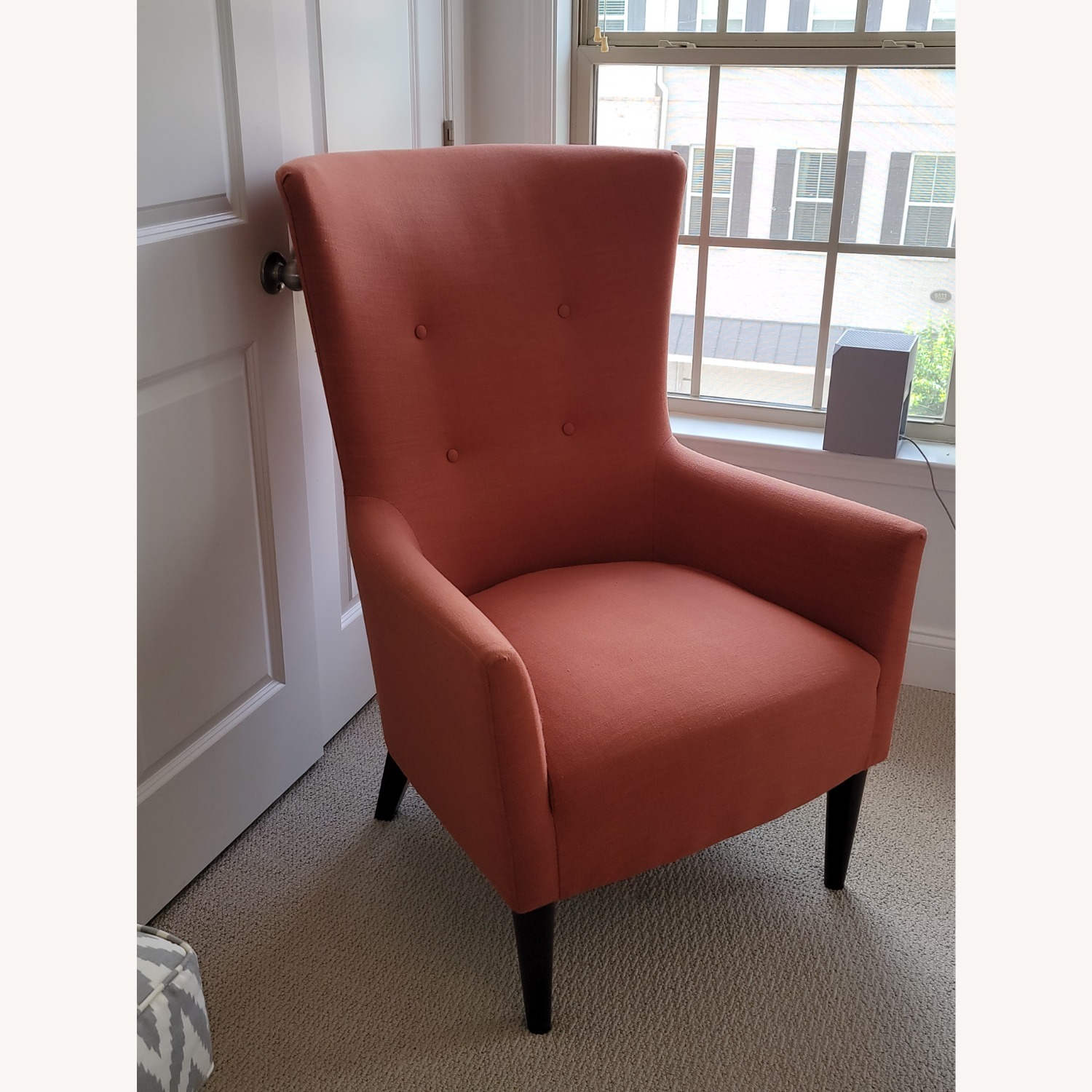 West Elm Wing Back Accent Chair - image-4