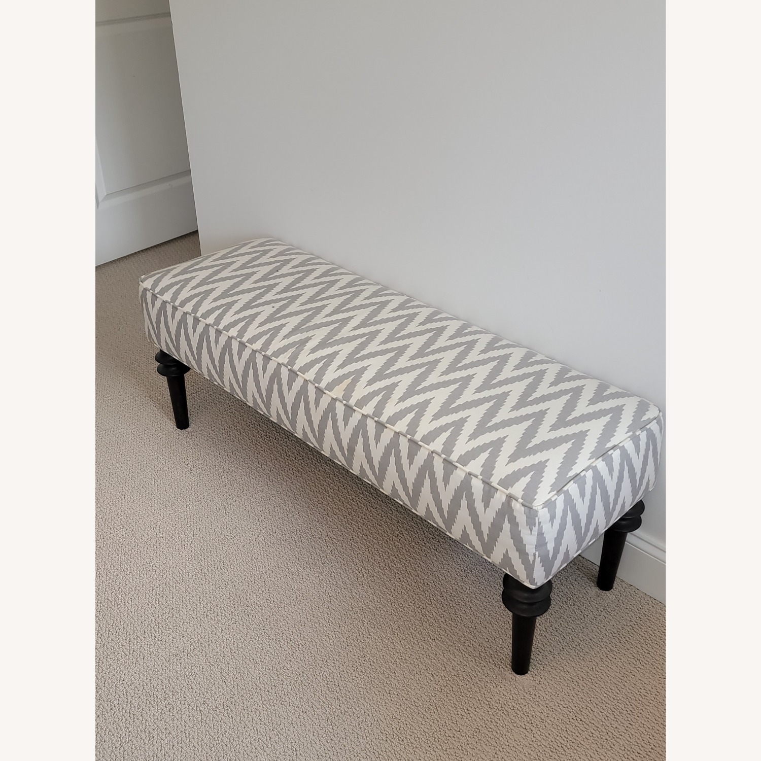 West Elm Upholstered Bench - image-2