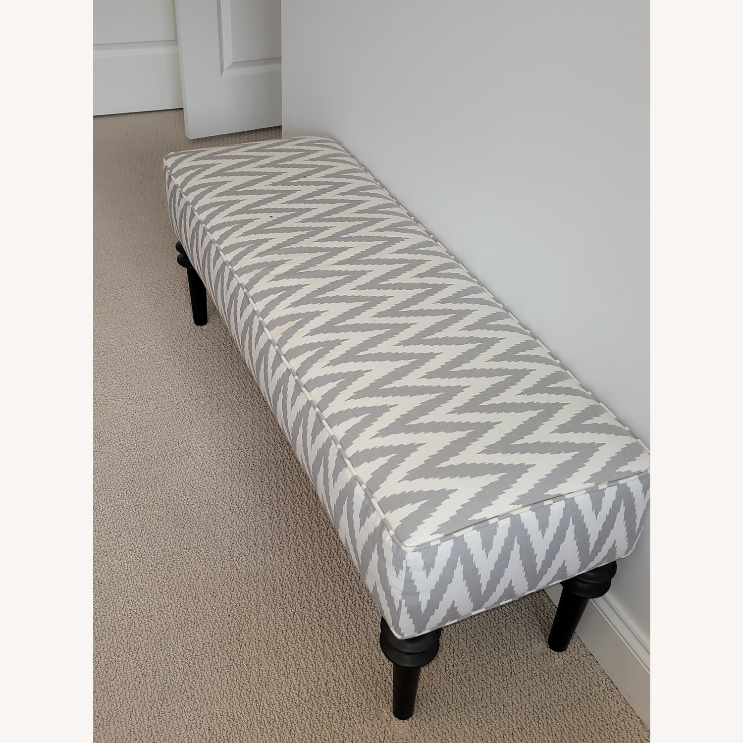 West Elm Upholstered Bench - image-1