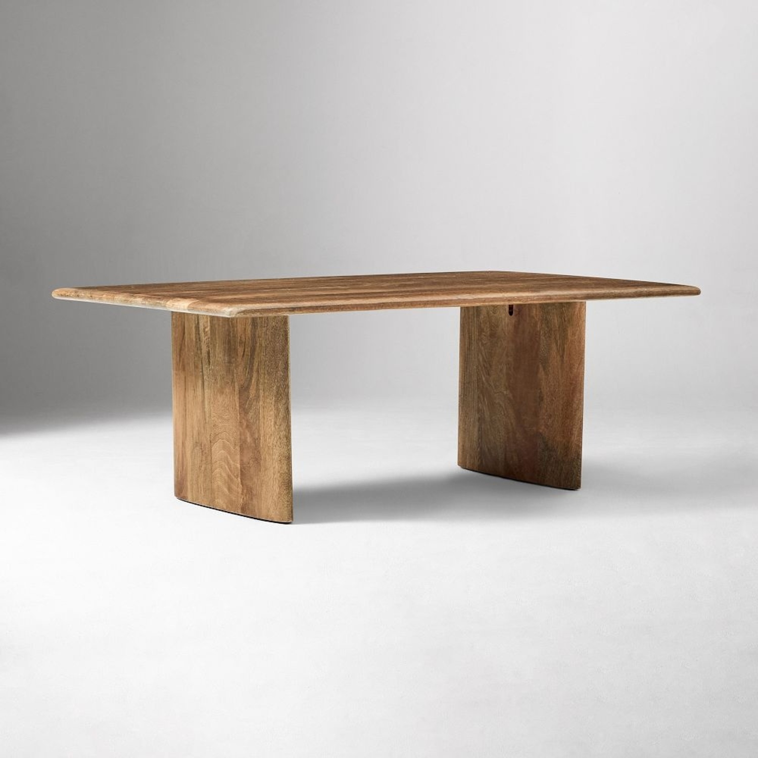 West Elm Anton Dark Brown Wood Coffee Table - image-4