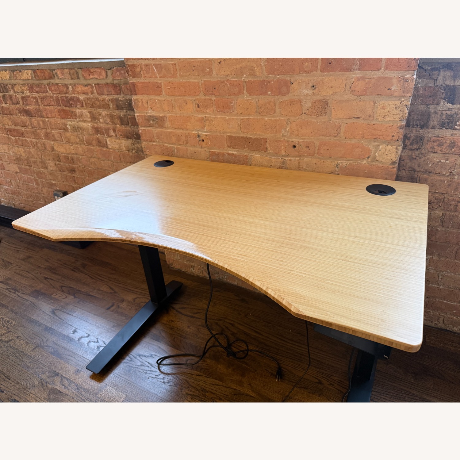 Herman Miller Natural Jarvis Bamboo Standing Desk - image-3