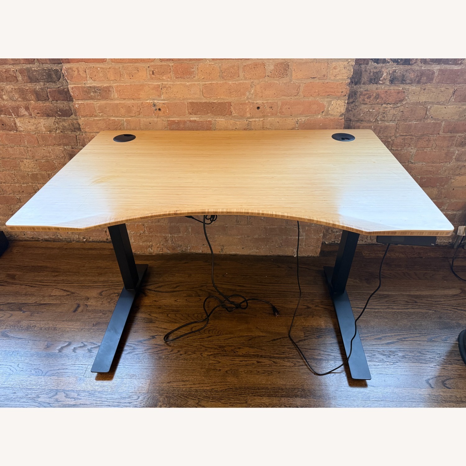 Herman Miller Natural Jarvis Bamboo Standing Desk - image-5