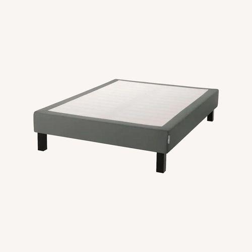 Used IKEA Espevär Dark Gray Twin Bed for sale on AptDeco