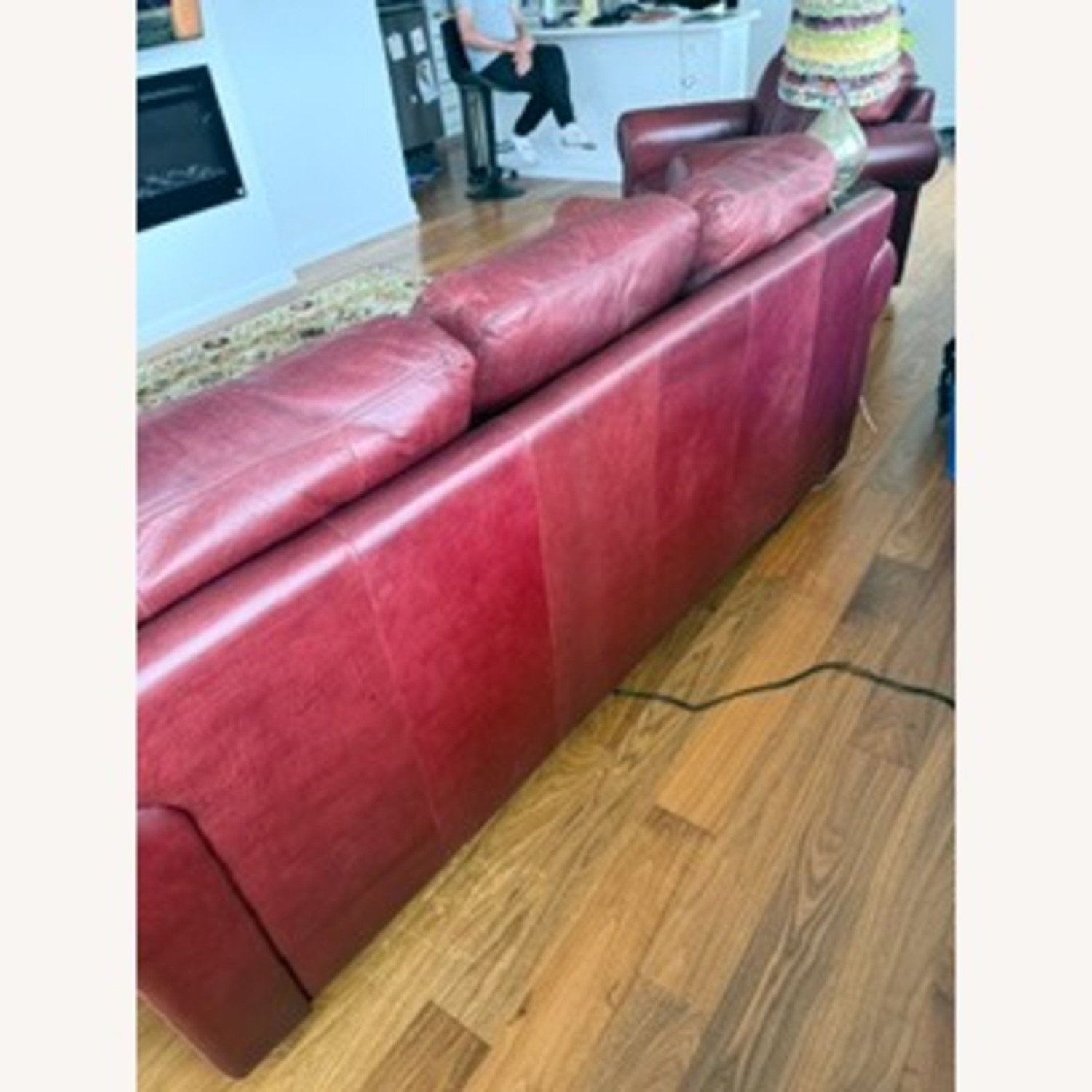 Leather 3+ Seater Sofa - image-3