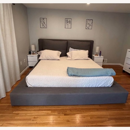 Used King Size Bed Frame for sale on AptDeco