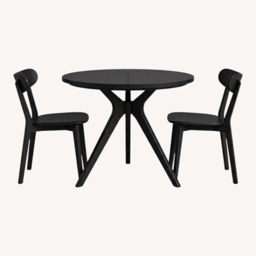 Used Black Wood Dining Sets for sale on AptDeco