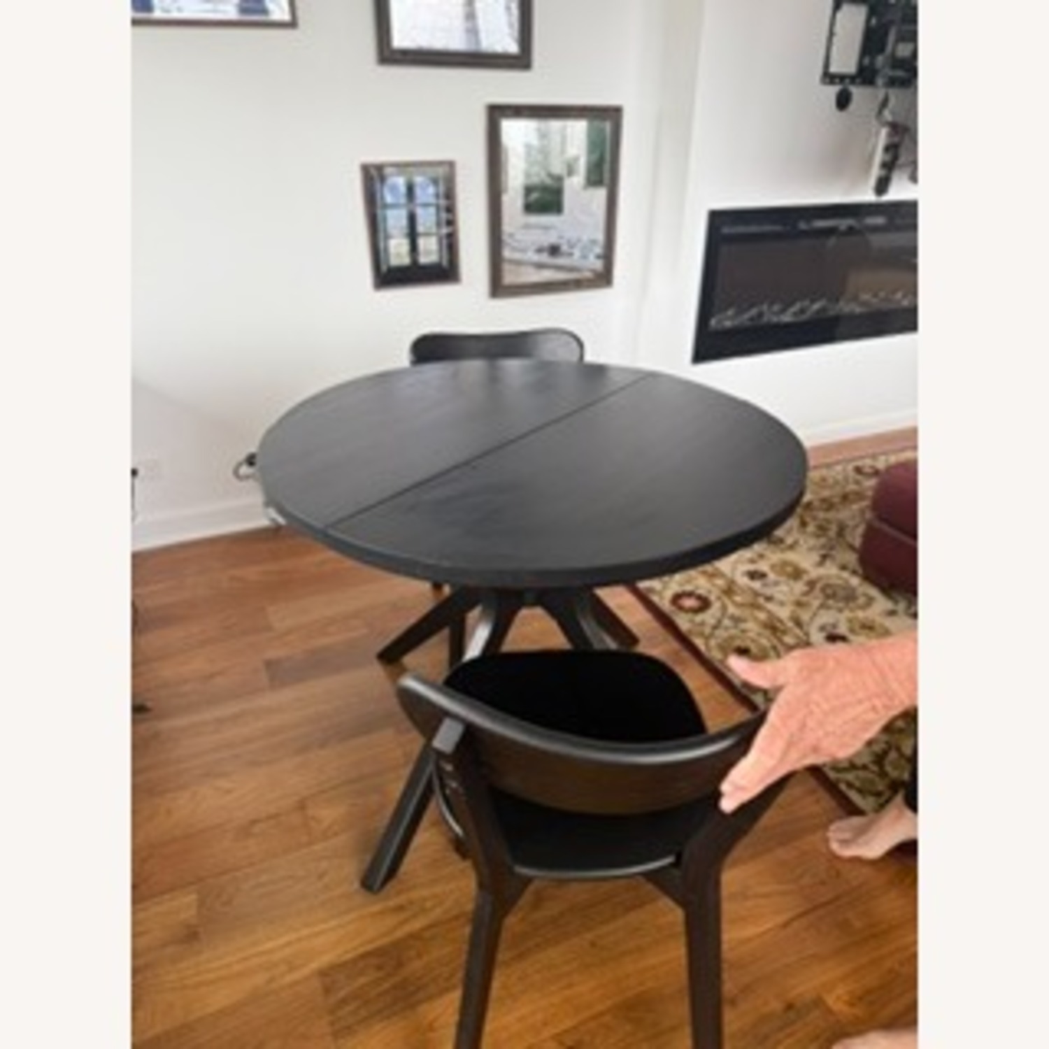 Black Wood Dining Sets - image-1