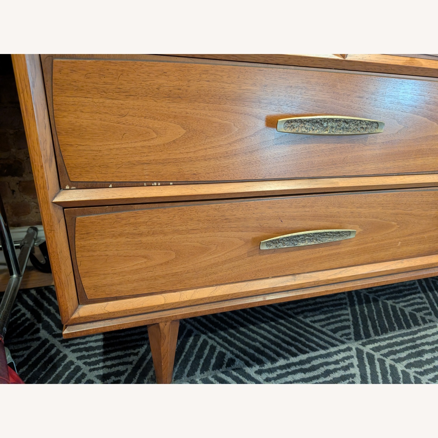 Vintage Heritage MCM Lowboy 7-Drawer Dresser - image-3