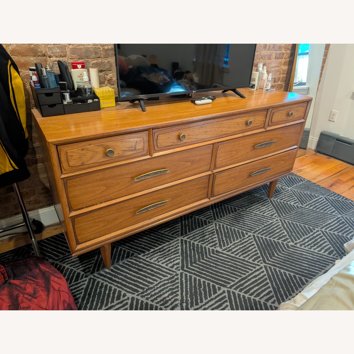 Vintage Heritage MCM Lowboy 7-Drawer Dresser - image-2