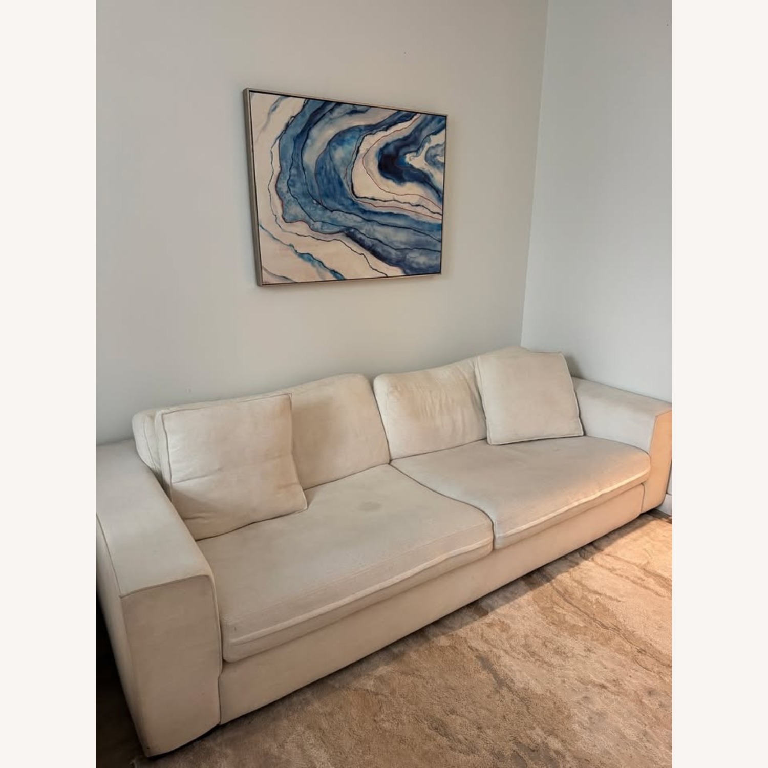 Article Beta White 2 Seater Sofa - image-2