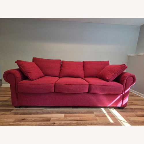 Used Grace Collection Red Fabric Sleeper Sofa for sale on AptDeco