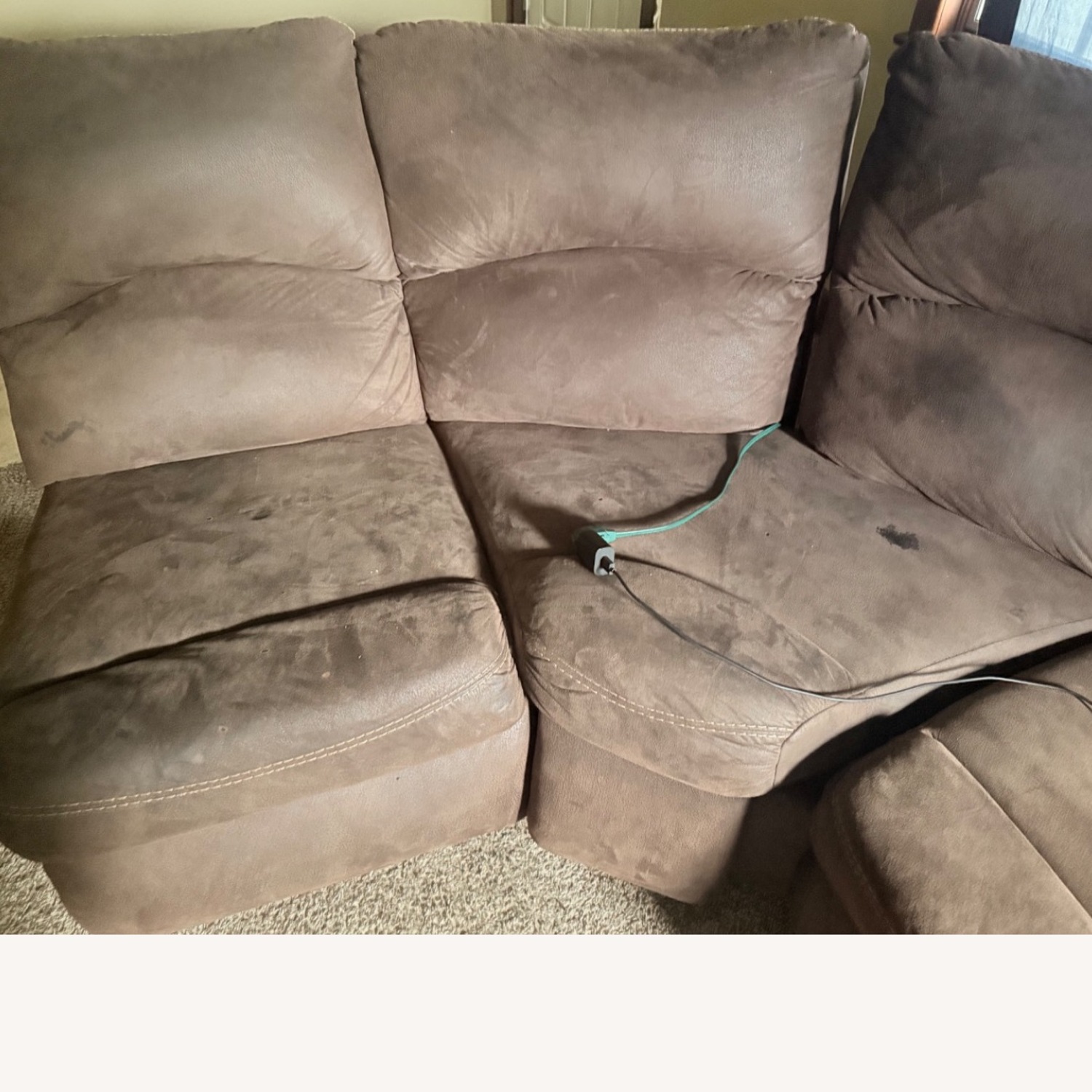 Tambo Sectional Recliner Couch - image-6