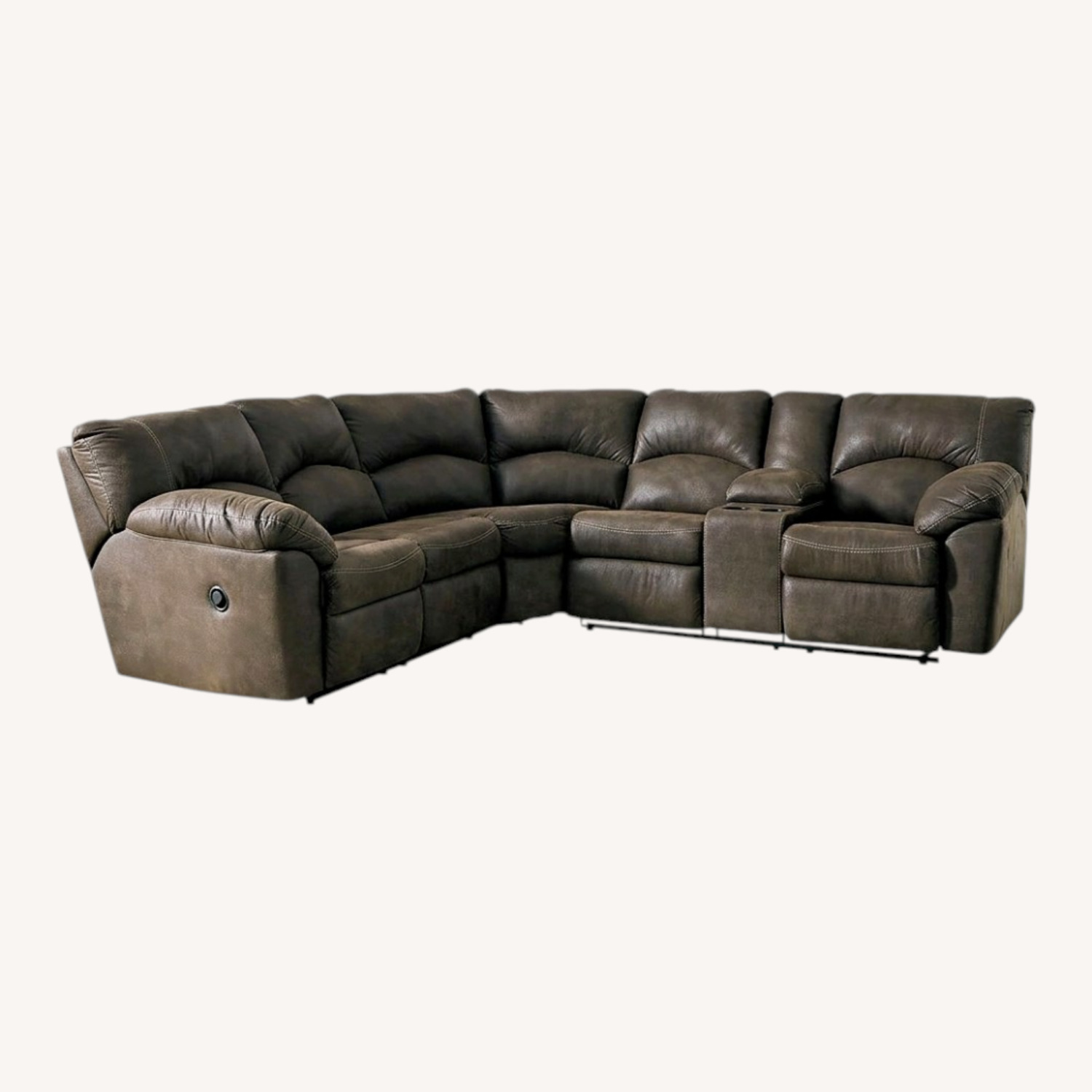 Tambo Sectional Recliner Couch - image-0