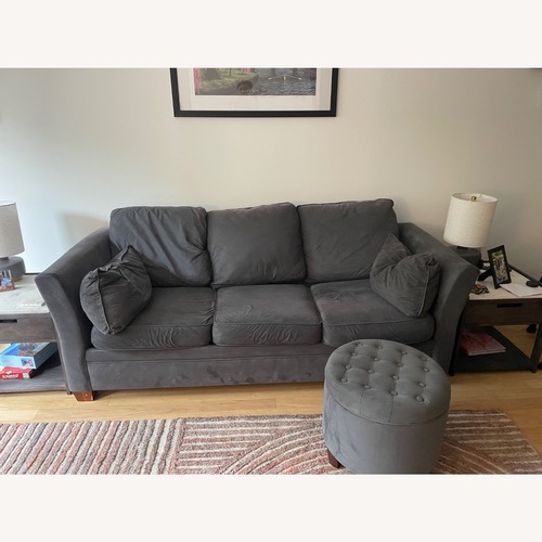 Used Sealey Furniture Dark Gray Sleeper Sofa for sale on AptDeco