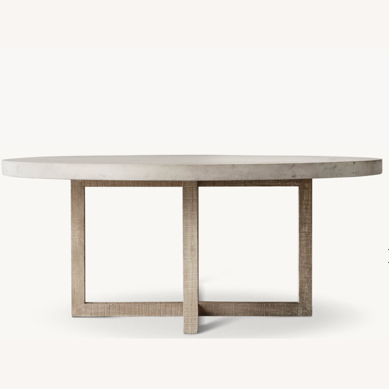 Restoration Hardware Heston 72" Round Dining Table - image-7