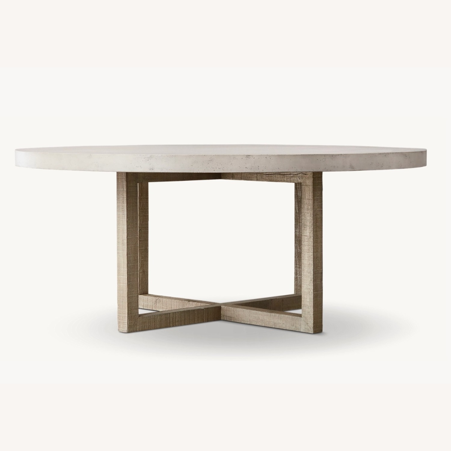 Restoration Hardware Heston 72" Round Dining Table - image-8