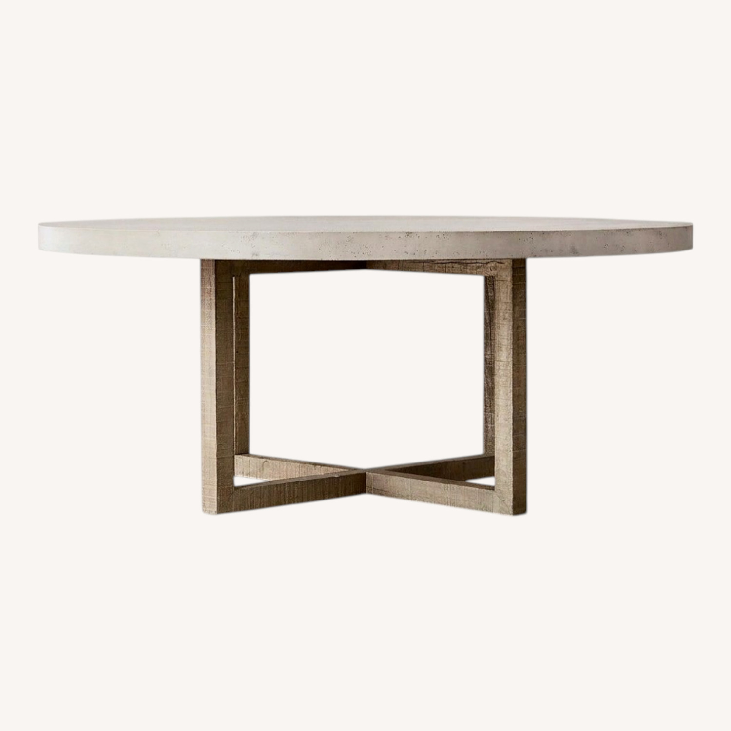 Restoration Hardware Heston 72" Round Dining Table - image-0
