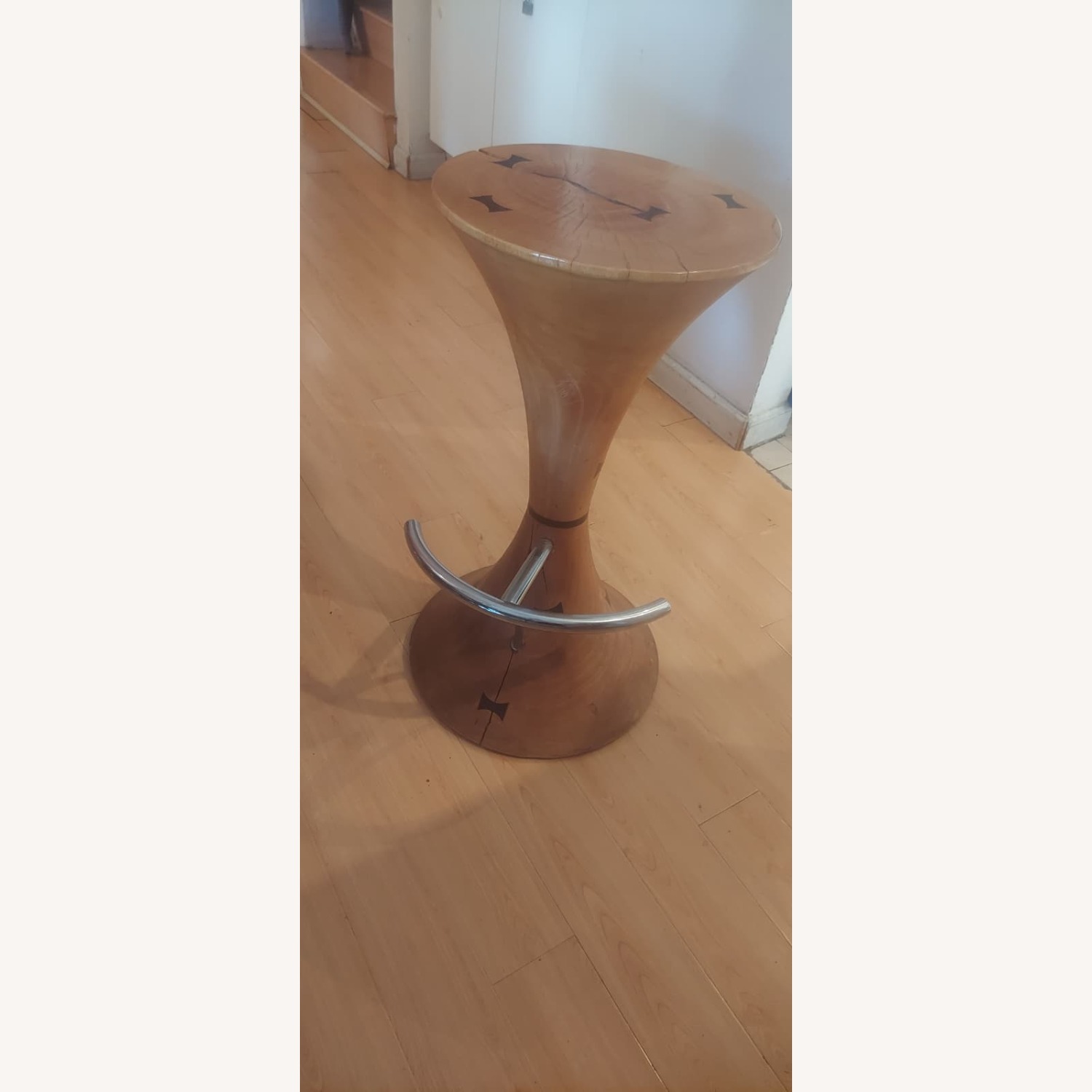 Marly Bar Stool Chamcha Wood - image-3