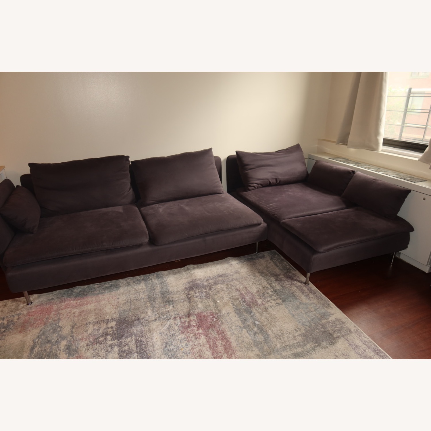 IKEA Söderhamn Dark Gray 2 Piece Sectional - image-2