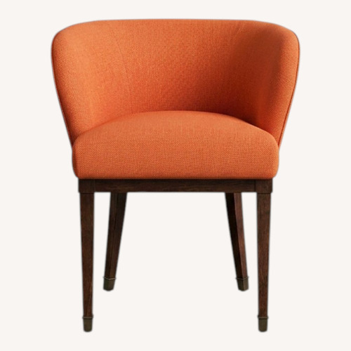 Used Orange Fabric Accent Chairs for sale on AptDeco