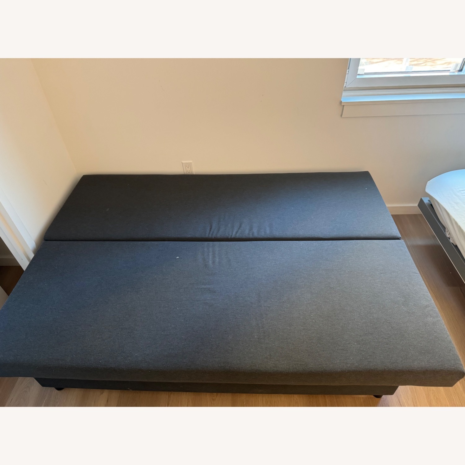 IKEA Älvdalen Dark Gray Sleeper Sofa - image-3