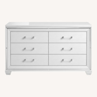 White Wood Dresser