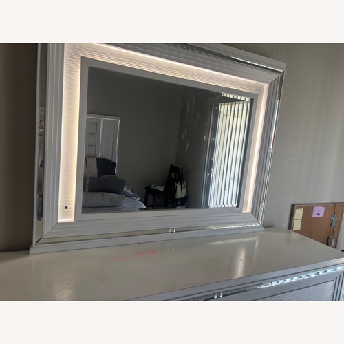 Used White Wood Dresser for sale on AptDeco