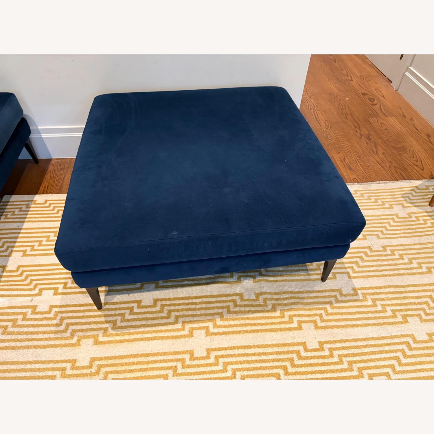 West Elm Andes Blue 3+ Piece Sectional - image-3