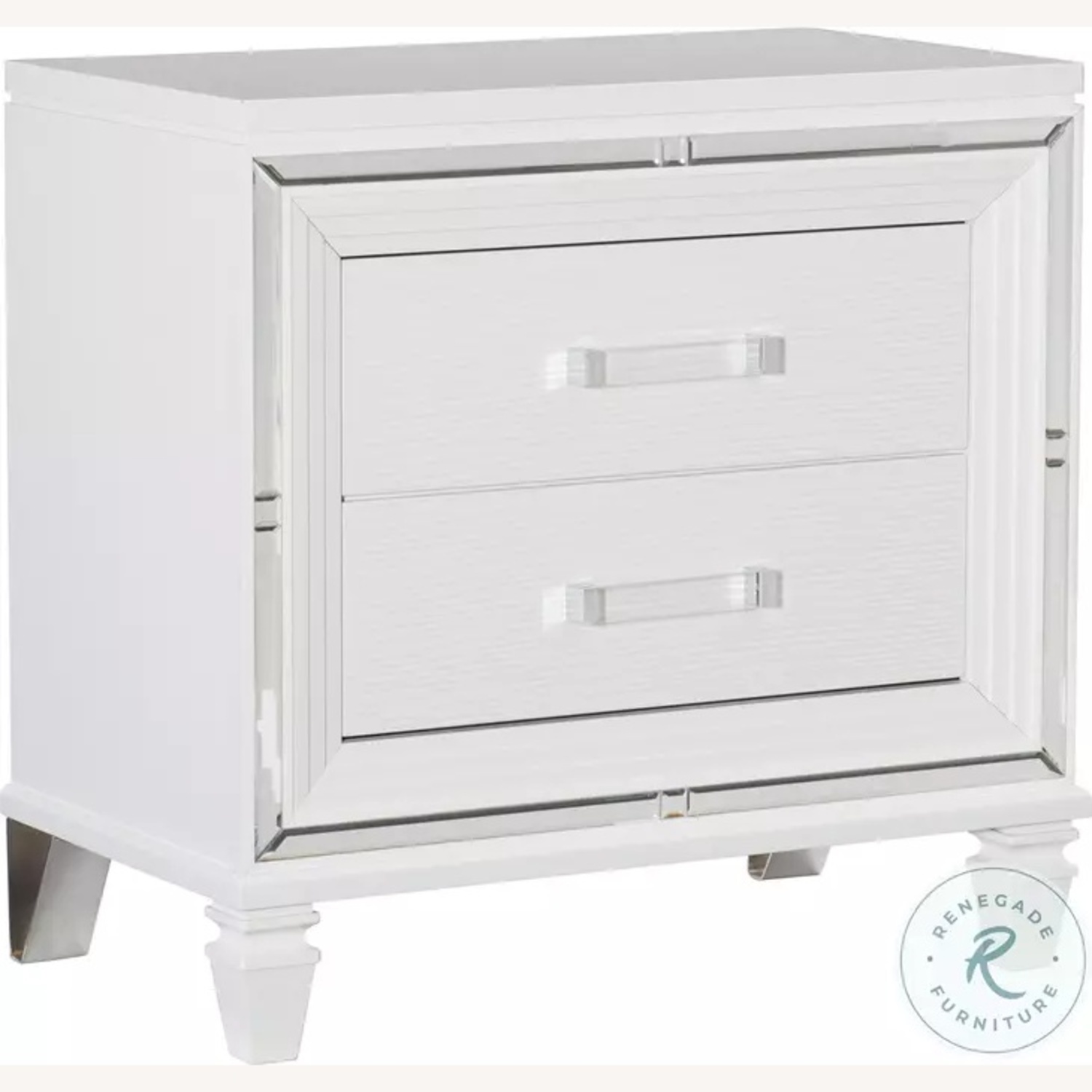 Tamsin White Nightstand by Homelegance - image-5