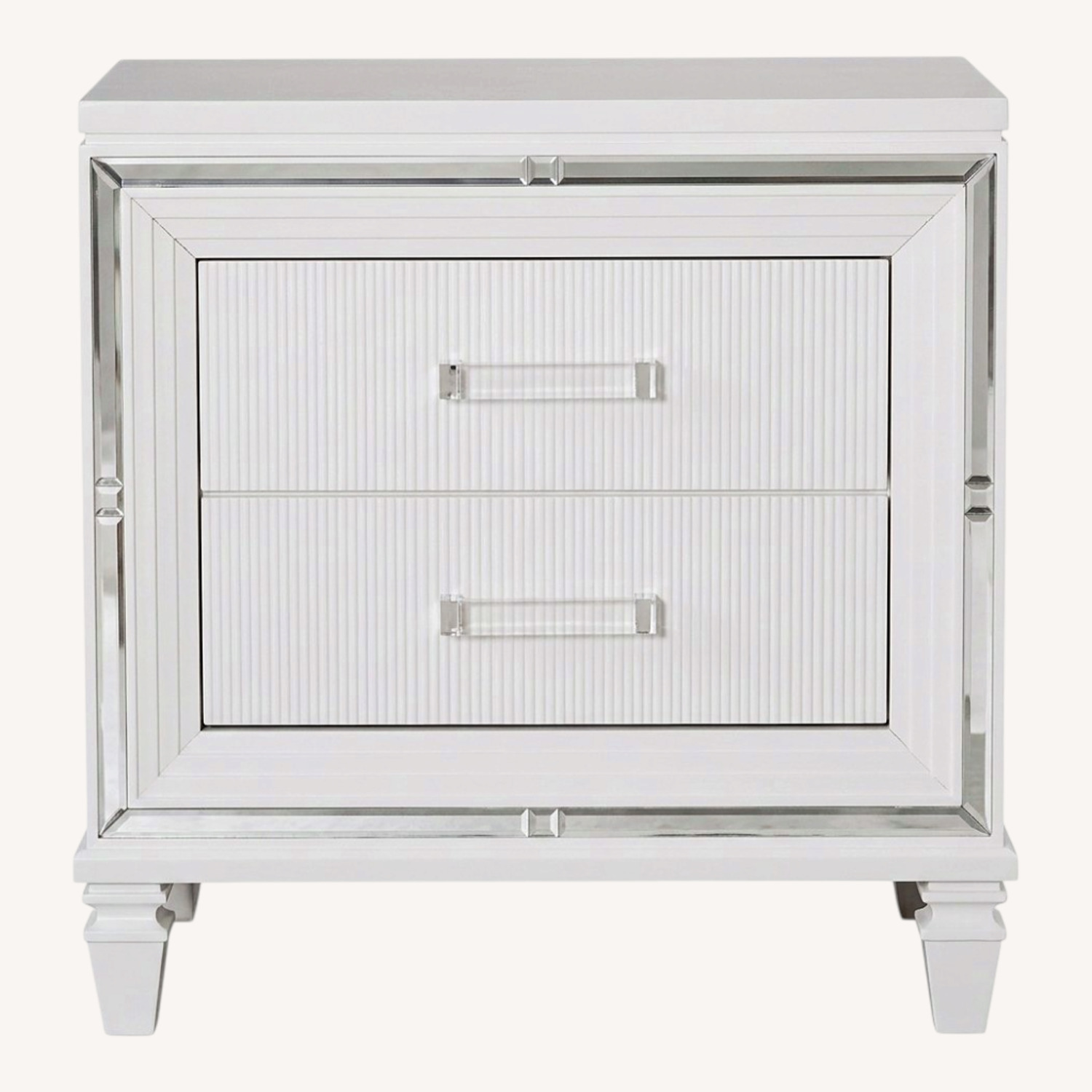 Tamsin White Nightstand by Homelegance - image-0