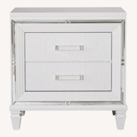 Tamsin White Nightstand by Homelegance