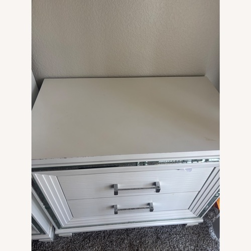 Used Tamsin White Nightstand by Homelegance for sale on AptDeco