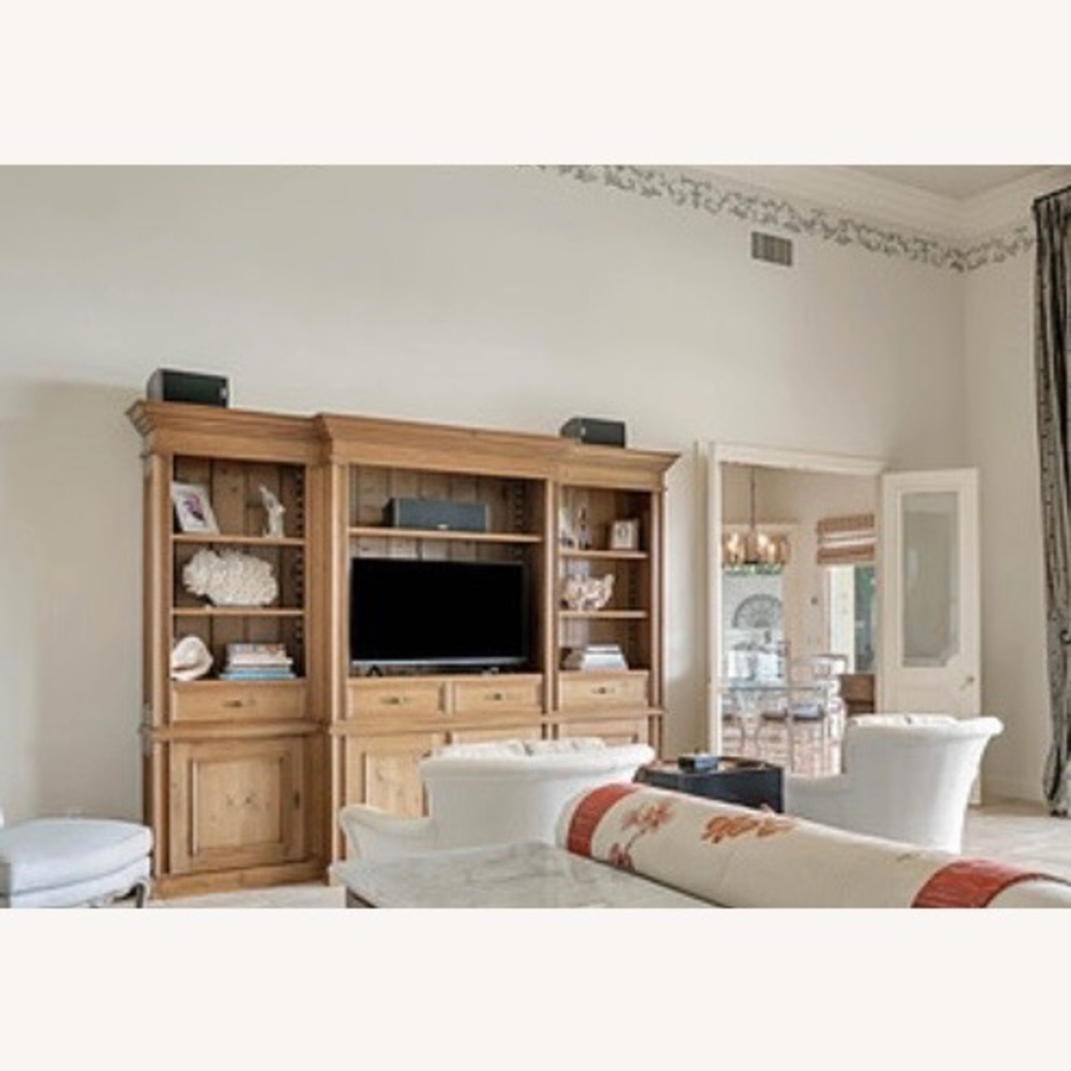 Natural Wood Media Storage - image-3