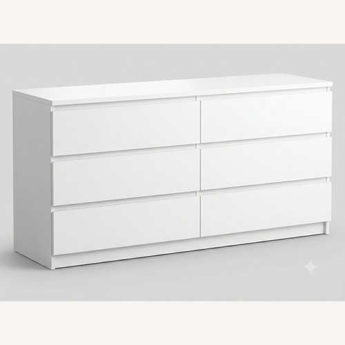 Used Macy's Essex Home Furnishings White Wood Dresser for sale on AptDeco