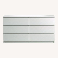 Macy's Essex Home Furnishings White Wood Dresser
