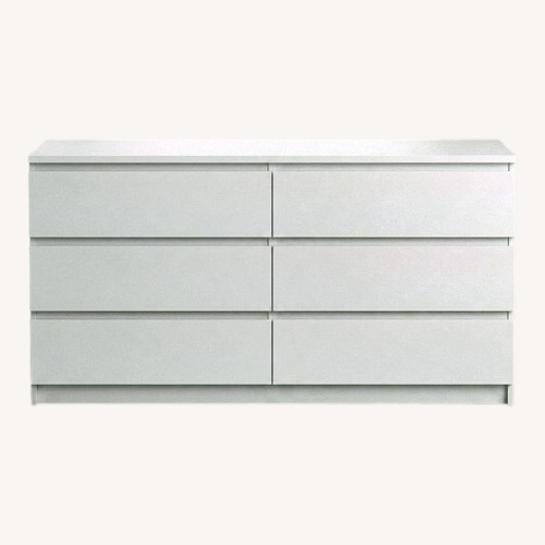 Used Macy's Essex Home Furnishings White Wood Dresser for sale on AptDeco