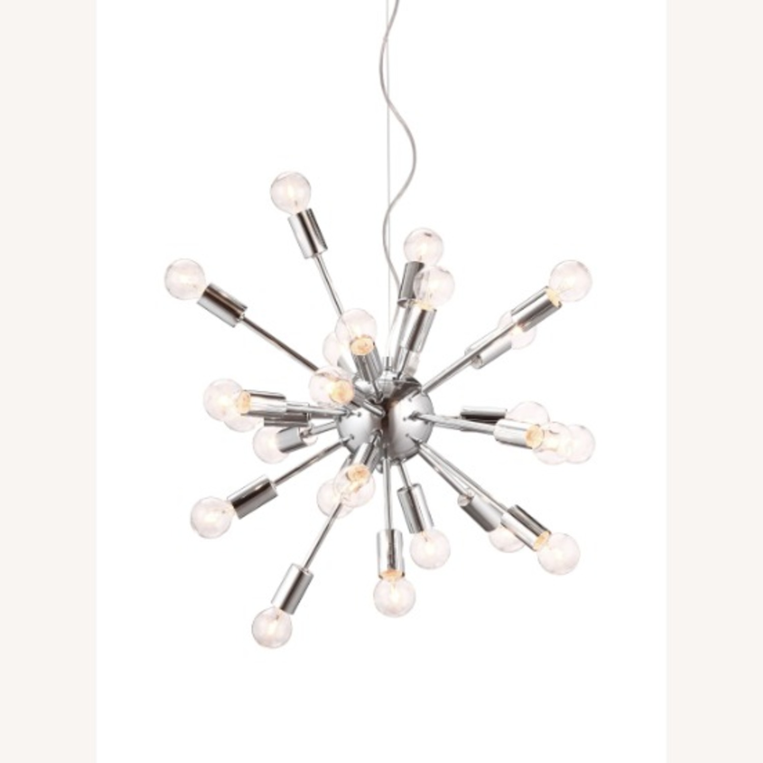 Zuo Modern Furniture Chrome Pulsar Ceiling Lamp - image-1