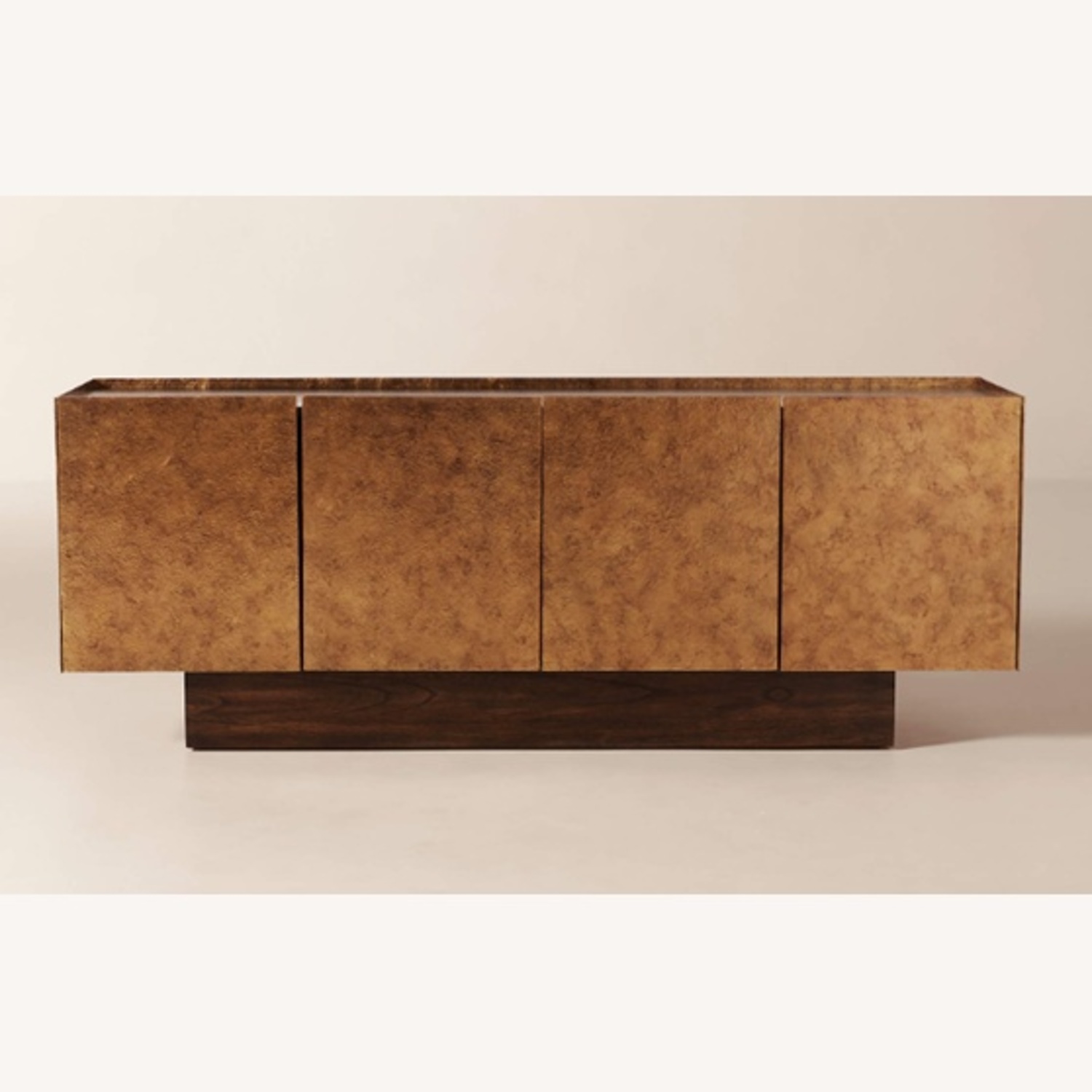 CB2 Kinzie 72" Bronze Wood Credenza - image-6