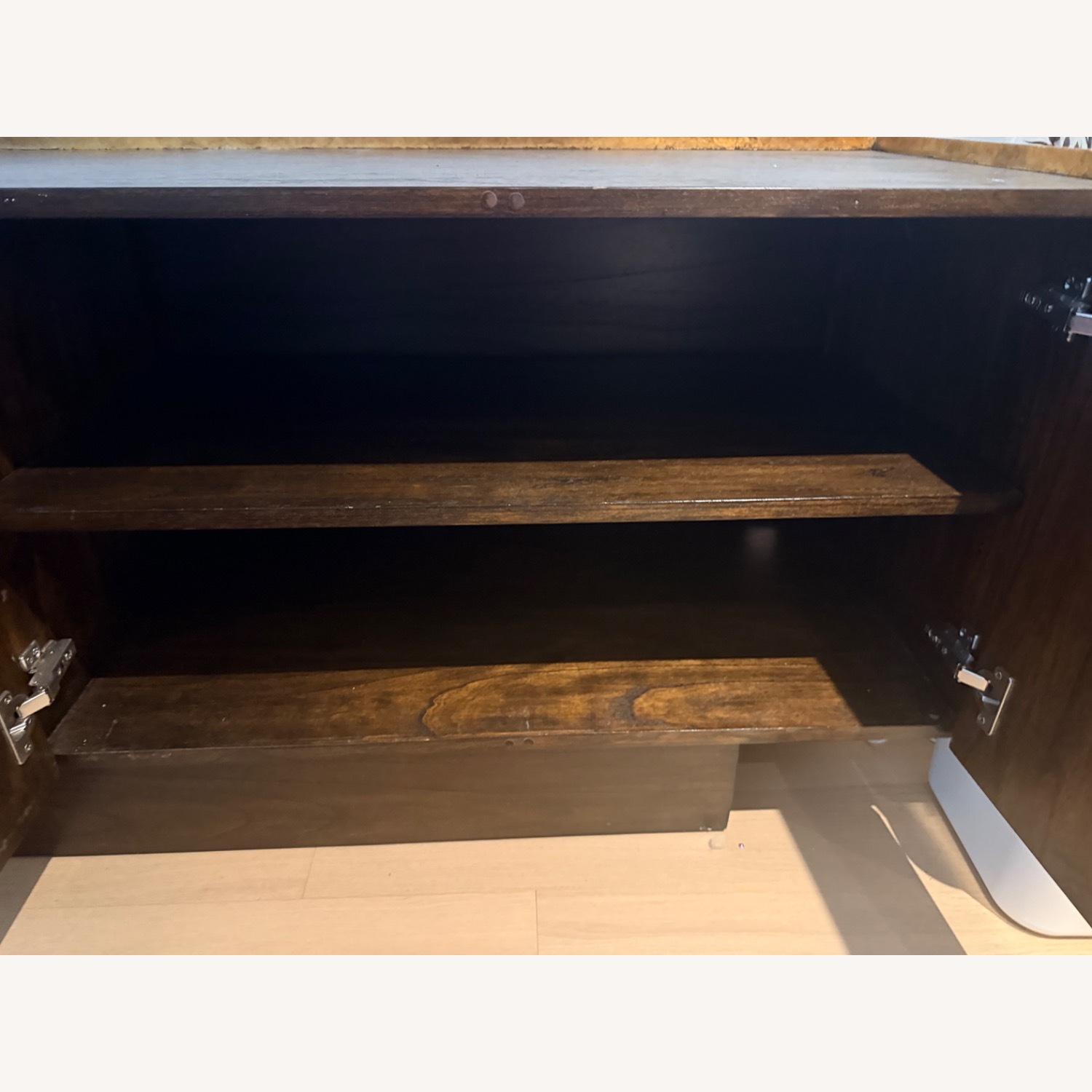 CB2 Kinzie 72" Bronze Wood Credenza - image-4