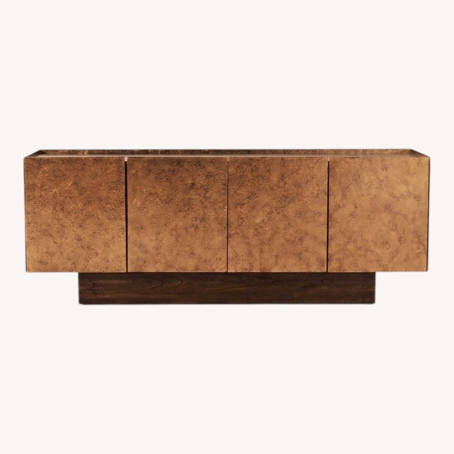 CB2 Kinzie 72" Bronze Wood Credenza - image-0