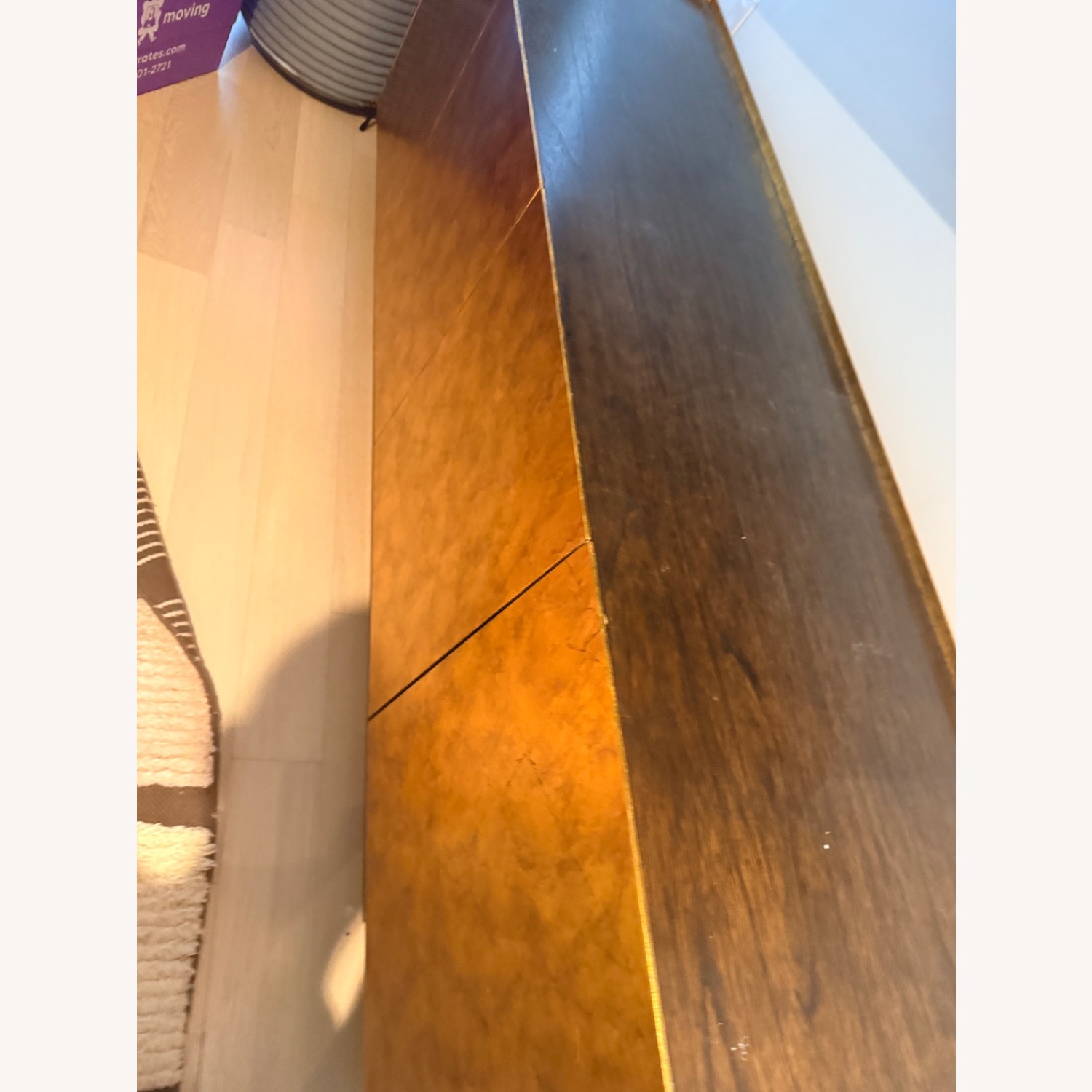 CB2 Kinzie 72" Bronze Wood Credenza - image-3