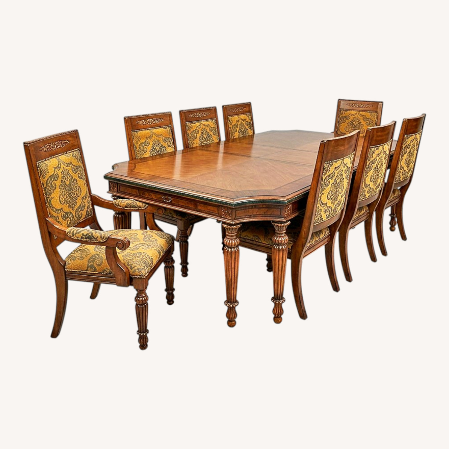 Dining Room Table Set With 10 Chairs - image-8