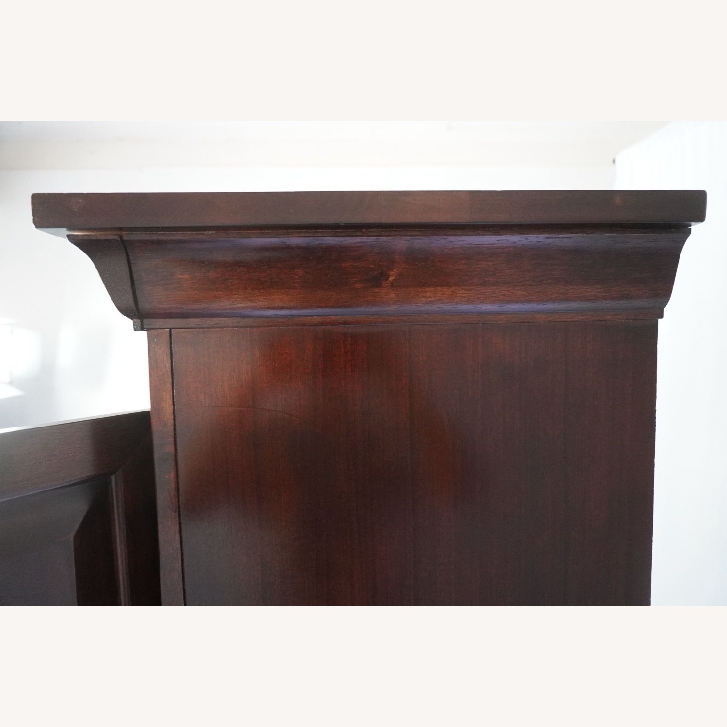 Cherry Hardwood Armoire Dresser - image-7