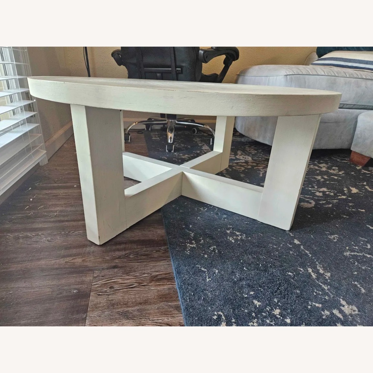 White Wood Play Table - image-1