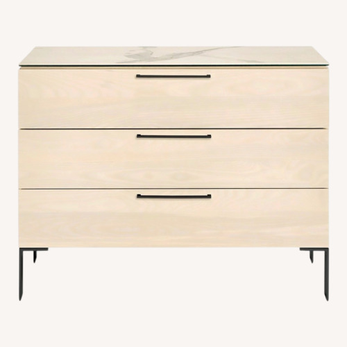 Used Room & Board Kenwood White Wood Dresser for sale on AptDeco