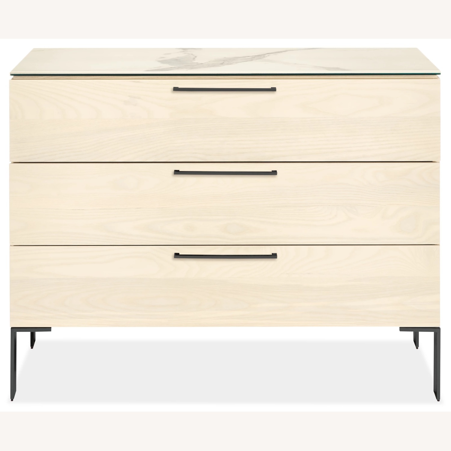 Room & Board Kenwood White Wood Dresser - image-8