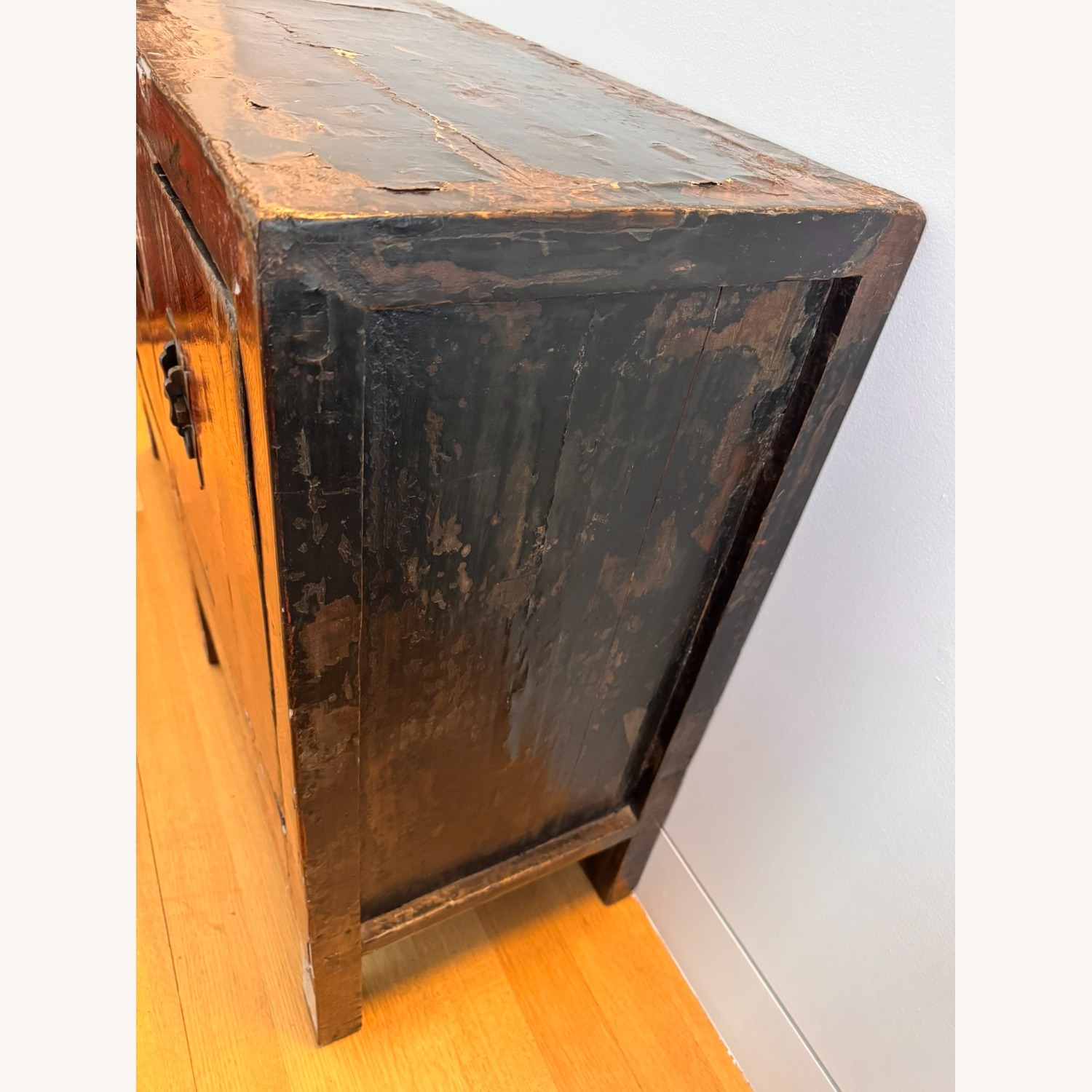Vintage/Antique Finds Red Wood Sideboard - image-3