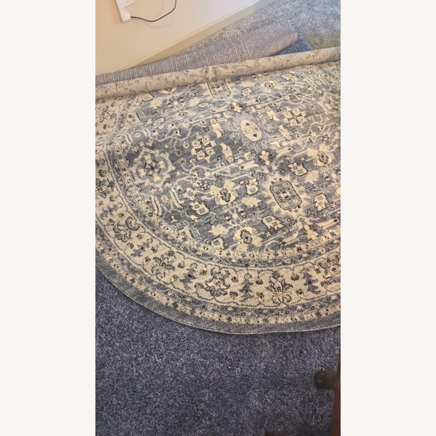 Safavieh Charlestown Blue / Gray Area Rug 6' x 6' Round - image-5